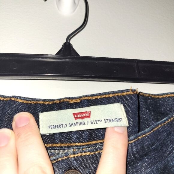 Levi's Perfectly Shaping 512 Straight Jeans Plus Size 24 - Picture 3 of 9